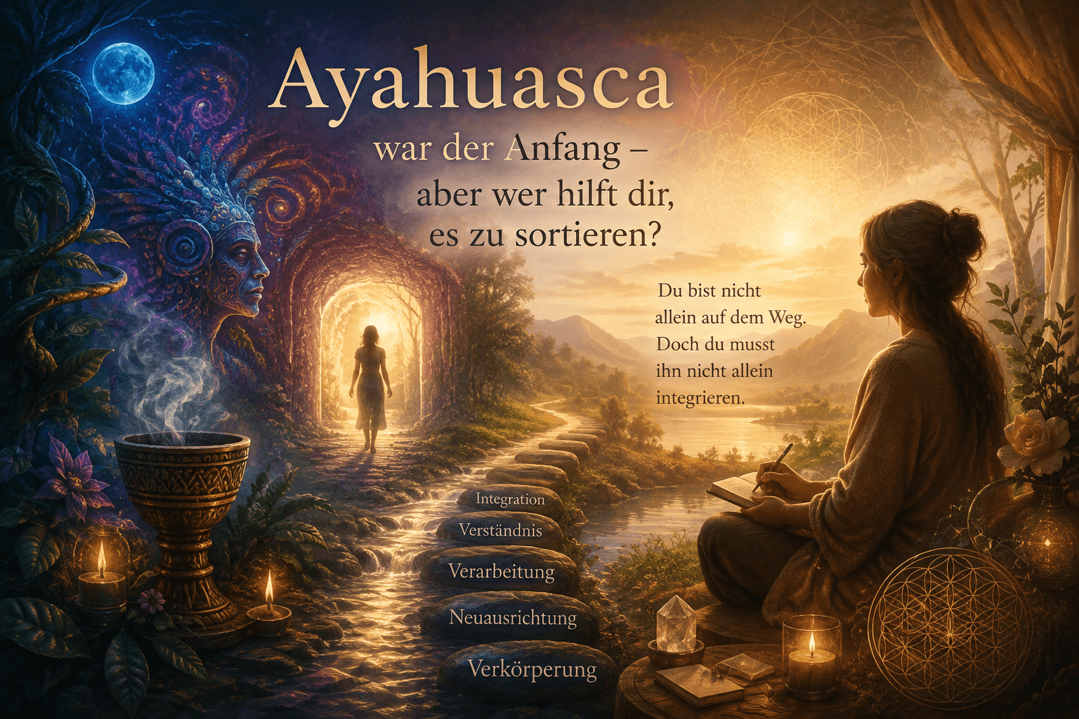 Ayahuasca war der Anfang – aber wer hilft dir, es zu sortieren?